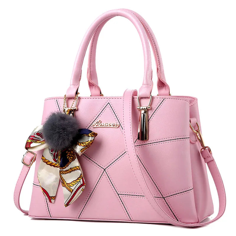 Quality Leather Women's Handbags | Trend Women's Designer Shoulder Crossbody Bag & Beach Tote Bag (Luxury Messenger Bags) Luxegan
