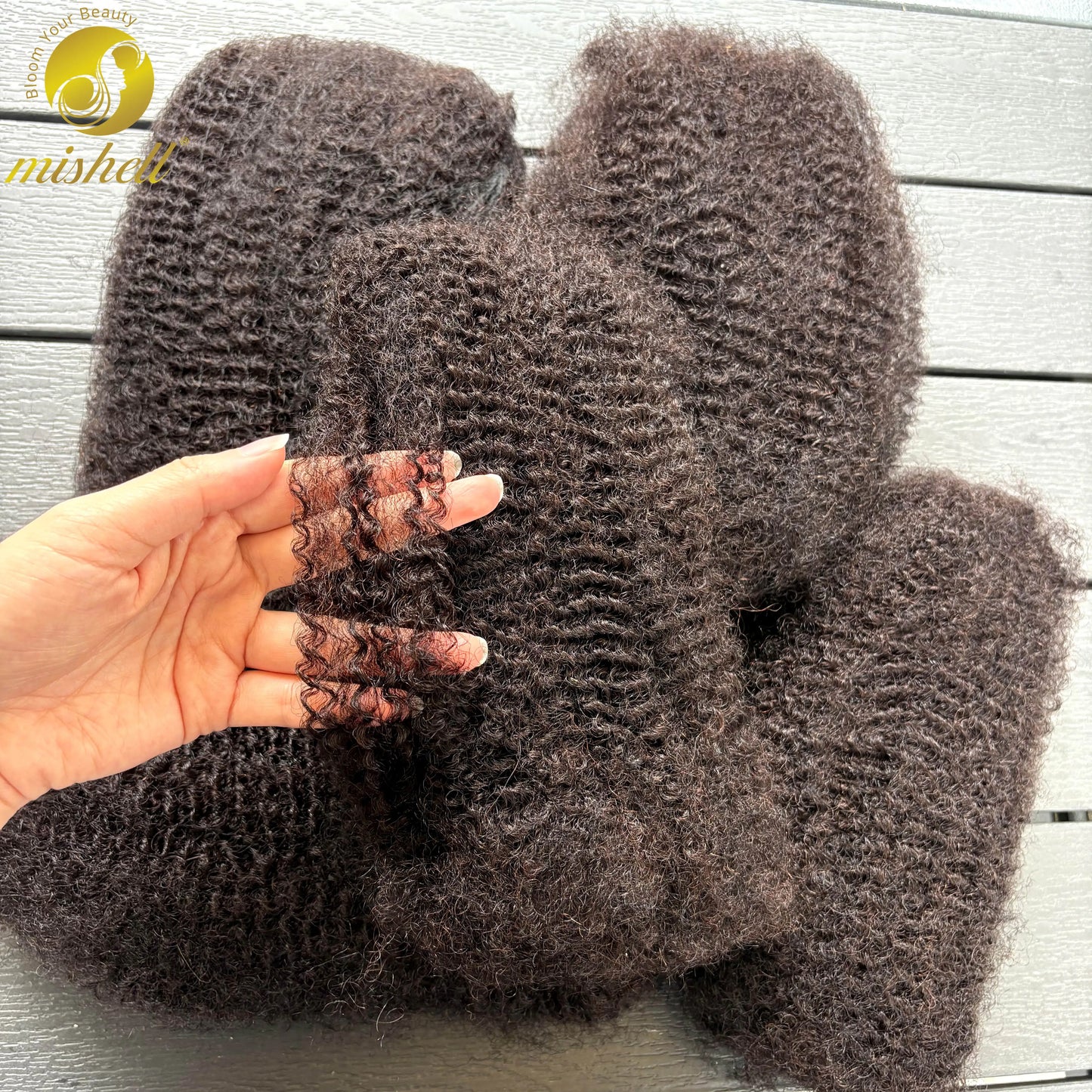 4C Afro Kinky Human Hair Bulk – 100% Raw Peruvian Hair for Locs, Twists & Braids