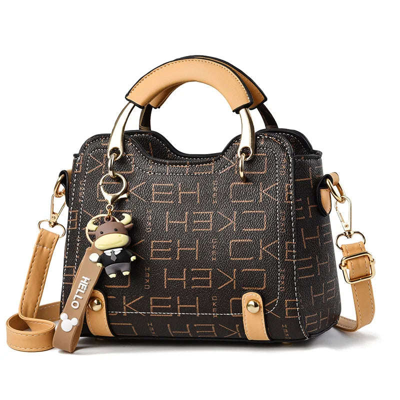New Handheld Small Square Bag | Fashionable Girl's One-Shoulder & Crossbody Bag Luxegan