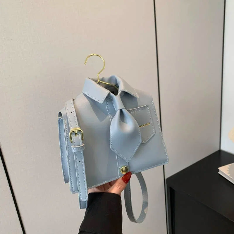 Hot Selling Creative Design PU Shoulder Bag | New Fashion Trend "Sewing Thread" Crossbody | Niche Ruched Women’s Casual Tote with Button Detail Luxegan