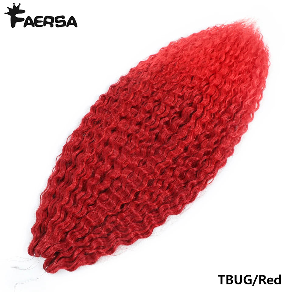 Water Wave Synthetic Crochet Hair | 22–30 Inch
