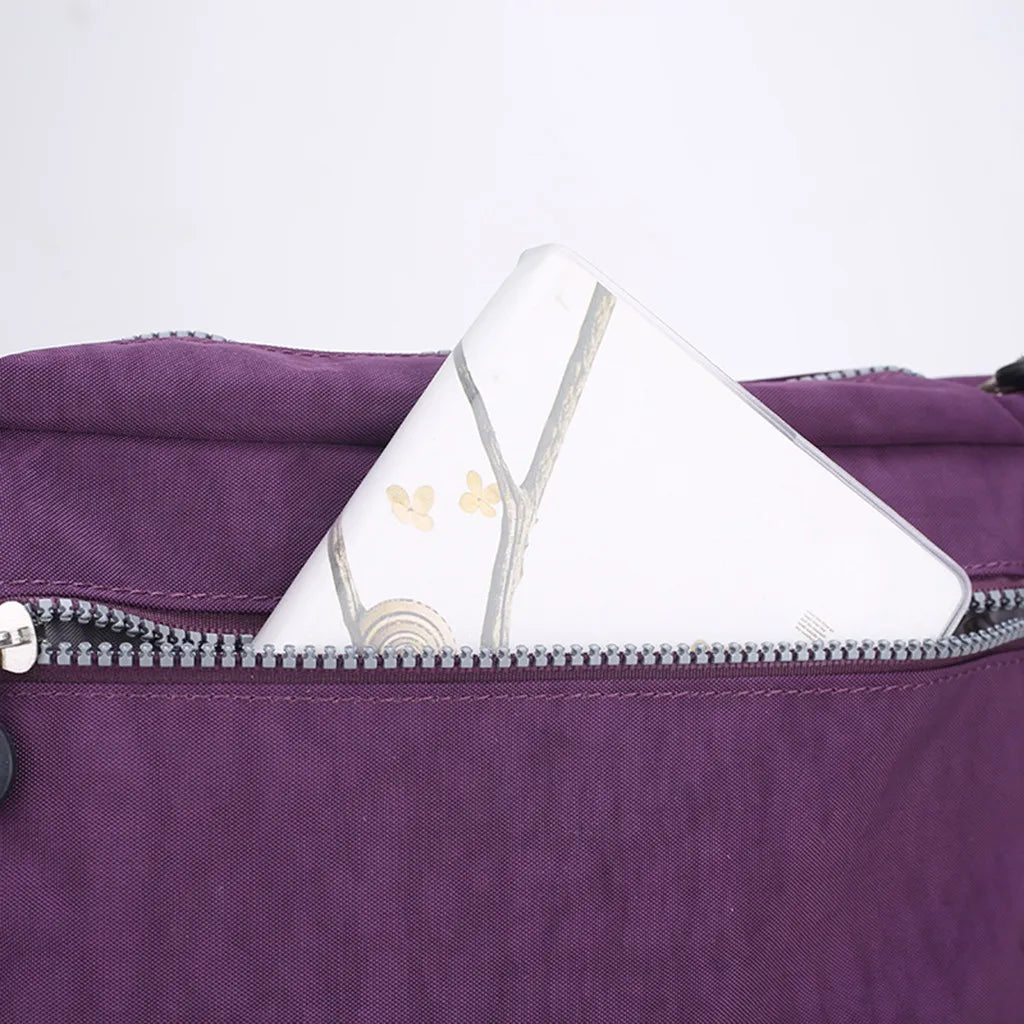 Women's Nylon Waterproof Messenger Bag | Travel Crossbody & Shoulder Purse Luxegan
