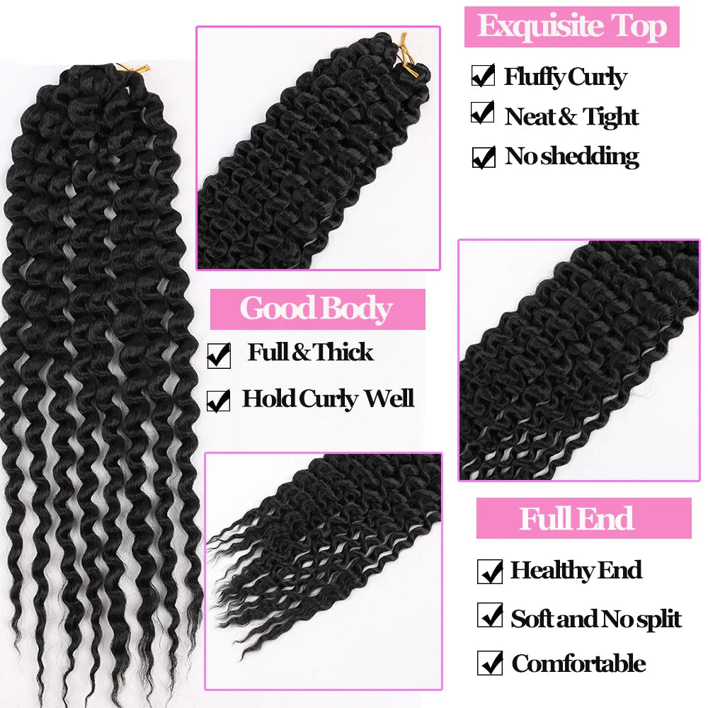 Synthetic Loose Wave Braiding Hair – Goddess Box Braid | 18 Inches Luxegan