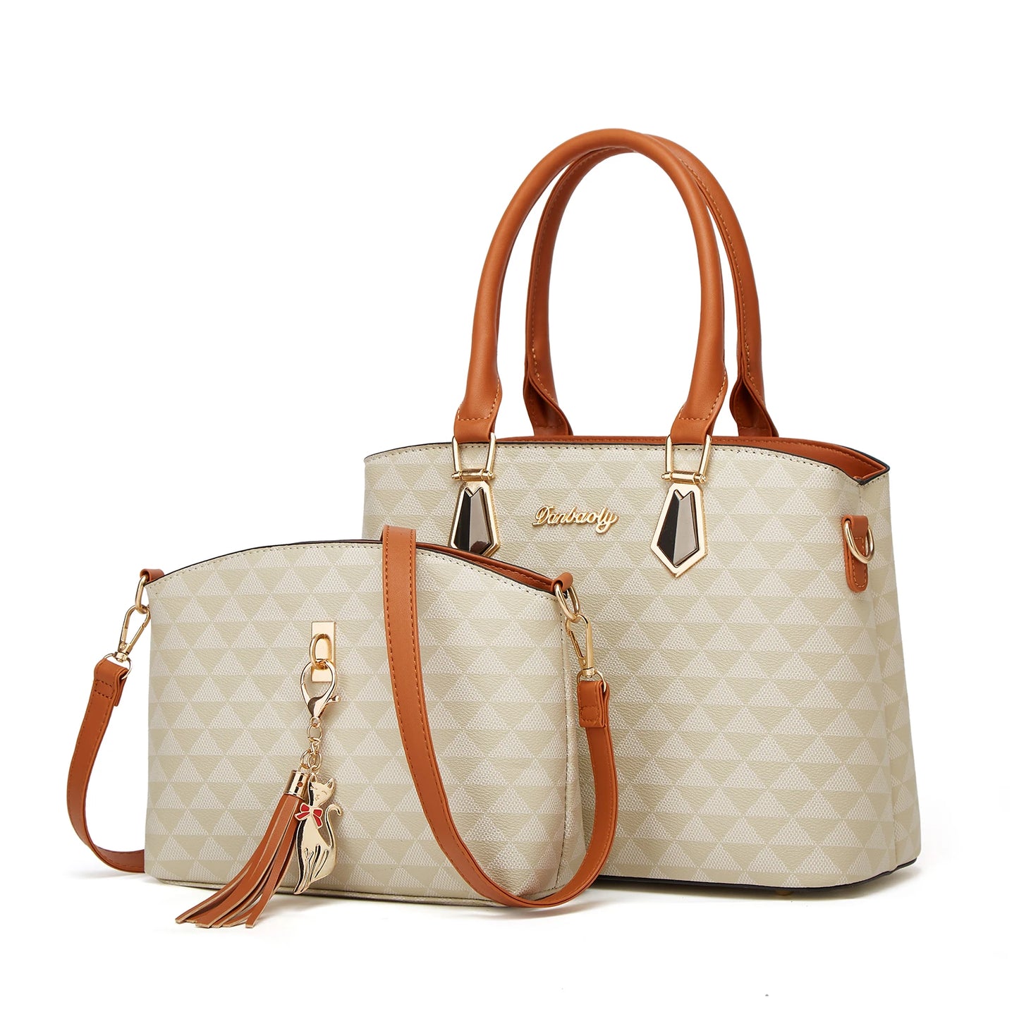 New Fashionable High-End Texture Women's Bag | European & American Style Single Shoulder & Crossbody Handbag (Portable Satchel) Luxegan