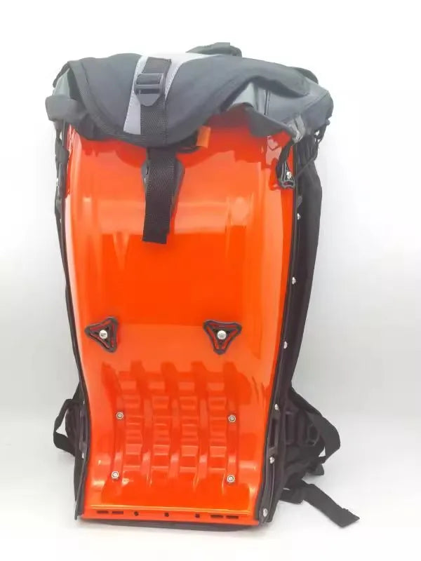 25L Motorcycle Hard Shell Luggage | Sophisticated "Protective Drop" Silhouette | Waterproof Motocross Racing Backpack | "Dignified" High-Performance ABS Tank Bag for Radiant Versatile Styling Luxegan