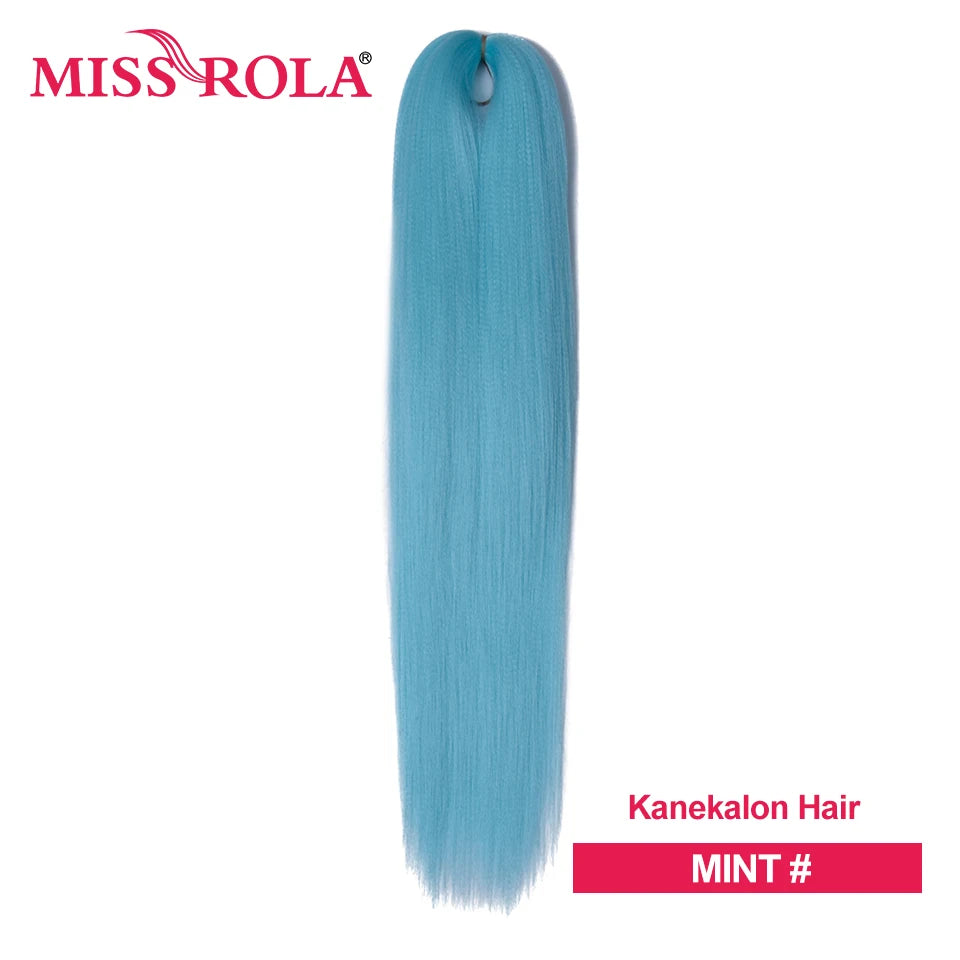 Jumbo Pre-Stretched Kanekalon Braiding Hair 24in – Ombré & Solid Colors Twist Braid Extensions - view 21