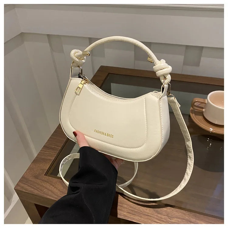 Trendy Soft PU Leather Shoulder Bag | Women's Stylish Tote Purse, Phone Bag & Elegant Design Crossbody Bag Luxegan