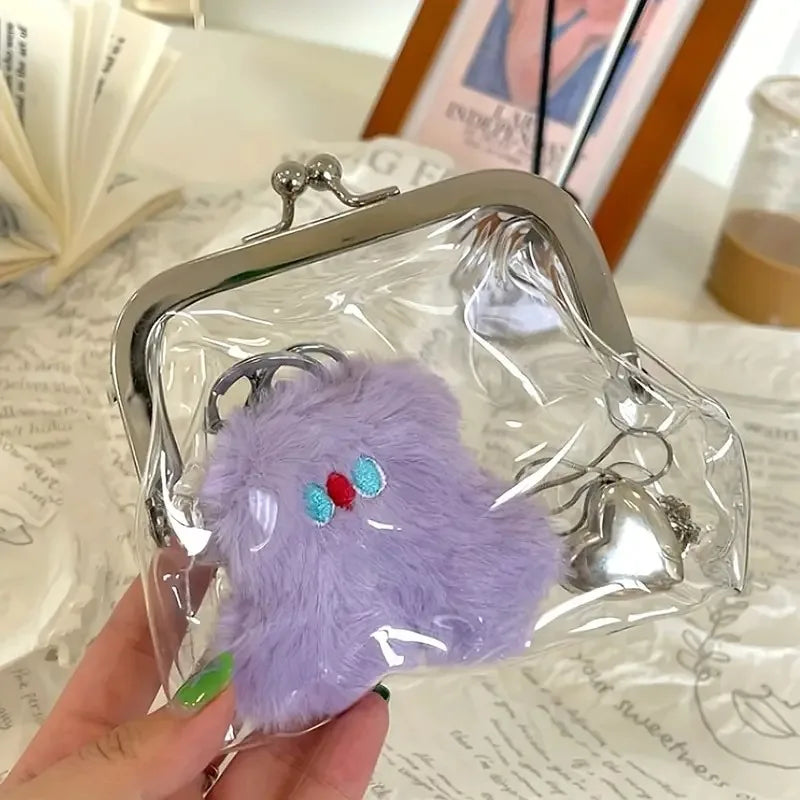 Mini Waterproof Storage Bag | PVC Material Coin Purse & Earphone Pouch Luxegan