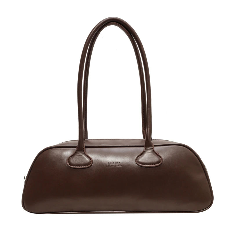 High-Quality Portable Women's Underarm Bag | Simple Designer Shoulder Bag & PU Leather Handbag Luxegan