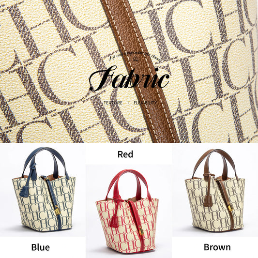 Classic Fashion Letter Design Women’s Tote Bag | Large Capacity Business Bucket Handbag | Versatile Casual PVC Shoulder Bag | Designer-Inspired Trendy Daily Tote (Model CO1C2021) Luxegan