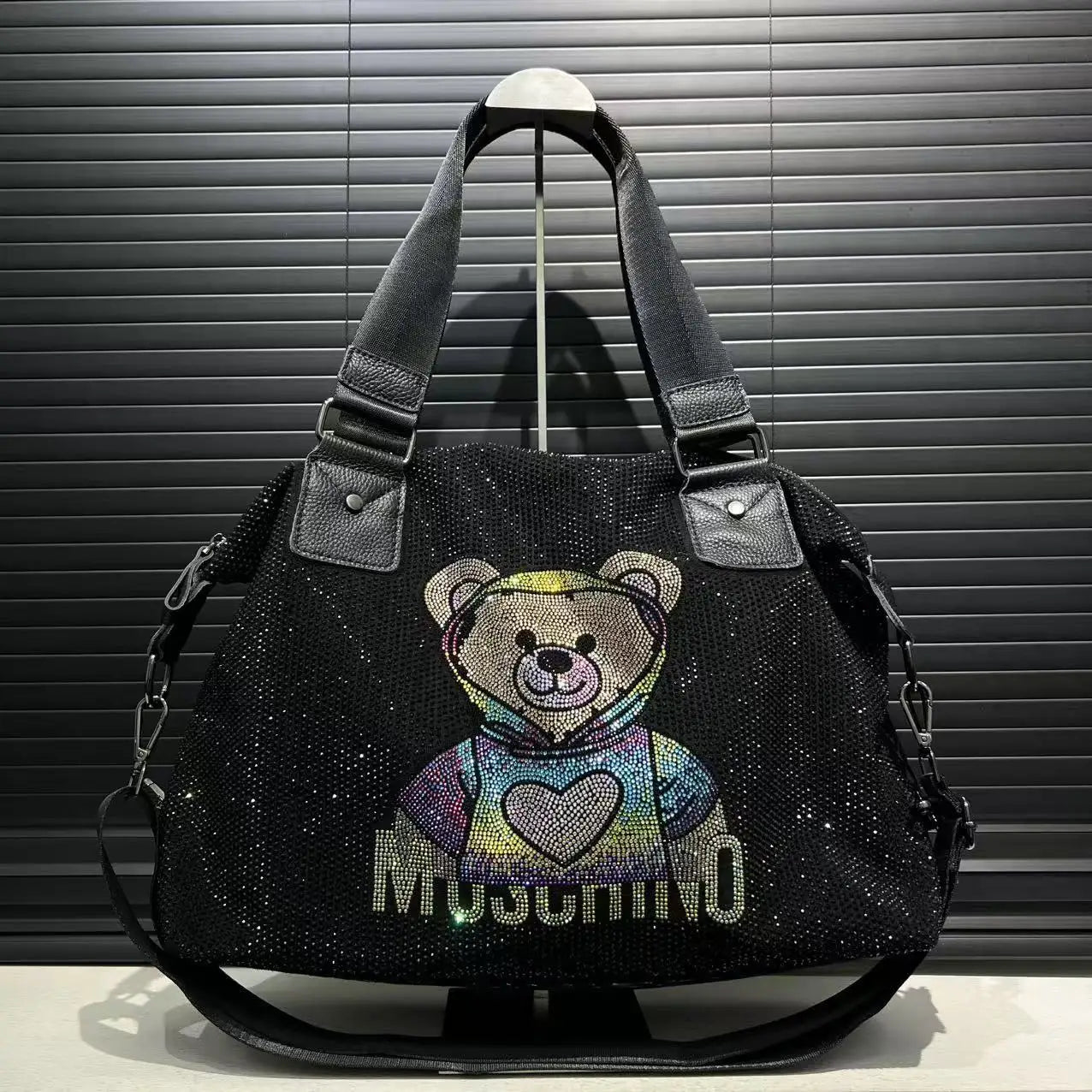 Fashion Style Retro Distressed Shoulder Bag | Soft Versatile Commuter Tote with Crossbody Function Luxegan