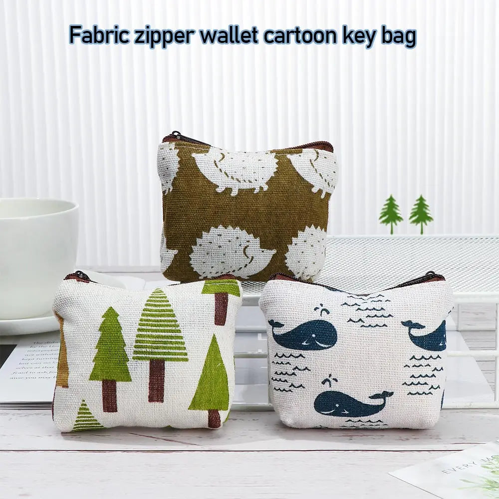 Cute Animals Wallet | Zipper Purse & Cartoon Small Coin Purse Luxegan