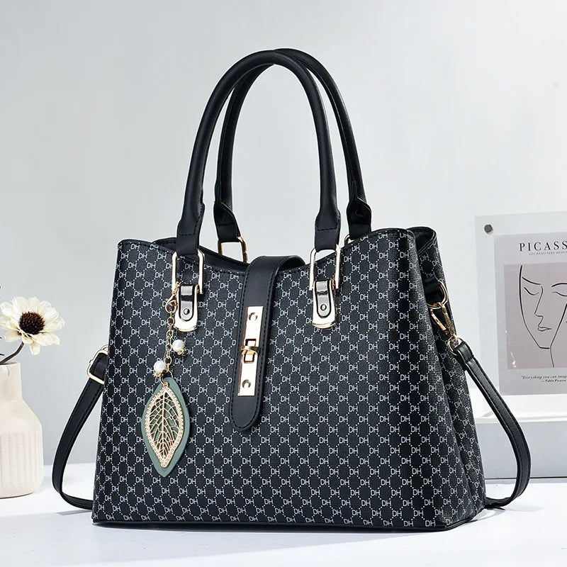 Luxury Brand Designer Women's Handbag | Fashion New Shoulder Bag & Large Capacity High-Quality Crossbody Tote Bag Luxegan
