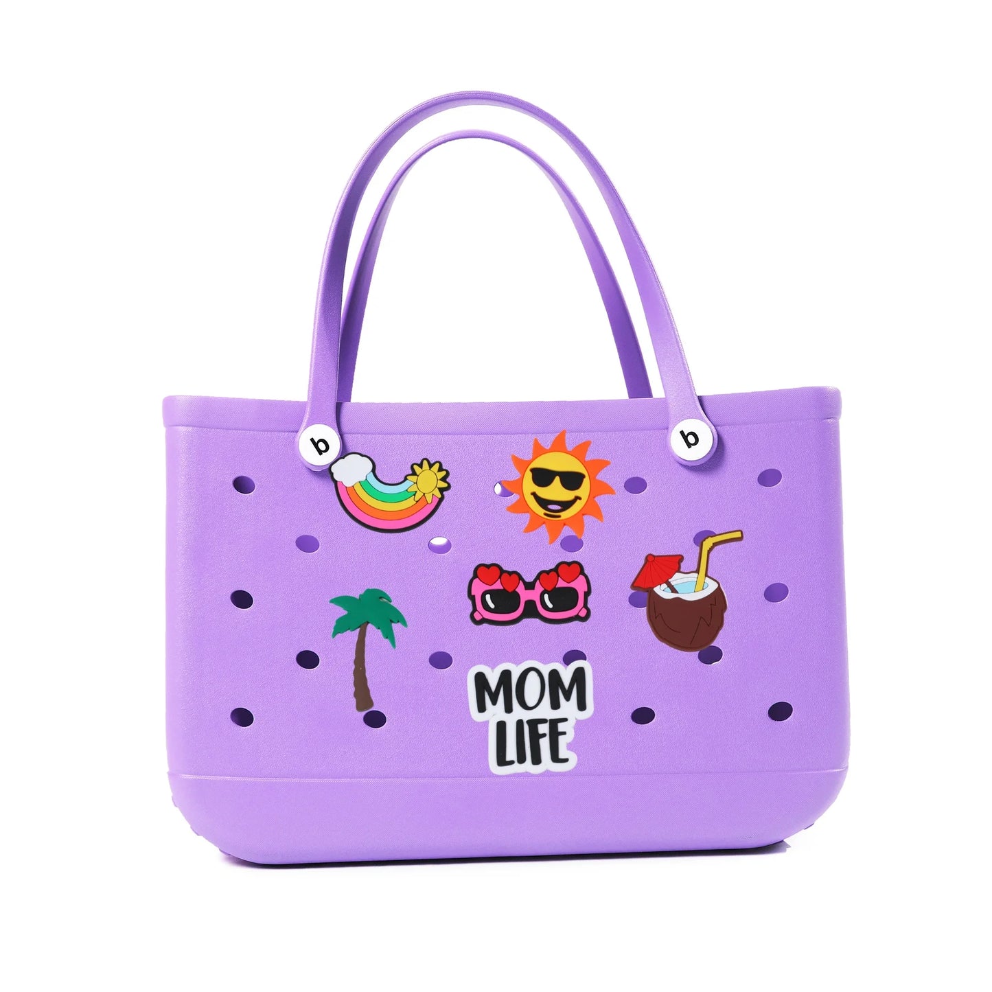 XL Waterproof TPU Beach & Travel Tote (Jelly Tote) Luxegan