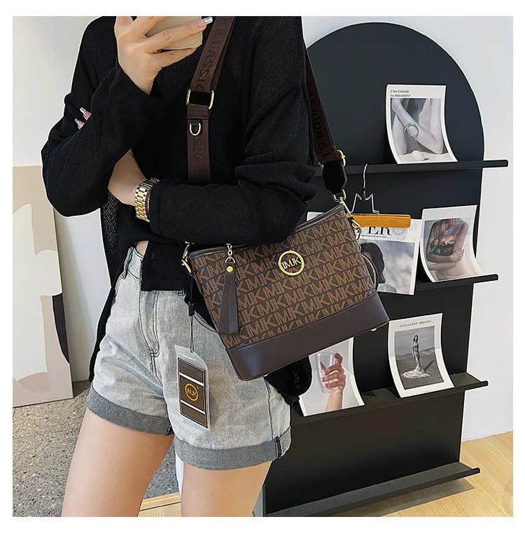 New Fashion Women's Shoulder Bag | Trend Brand Classic Versatile Crossbody Bag & Luxury Travel Handbag Luxegan