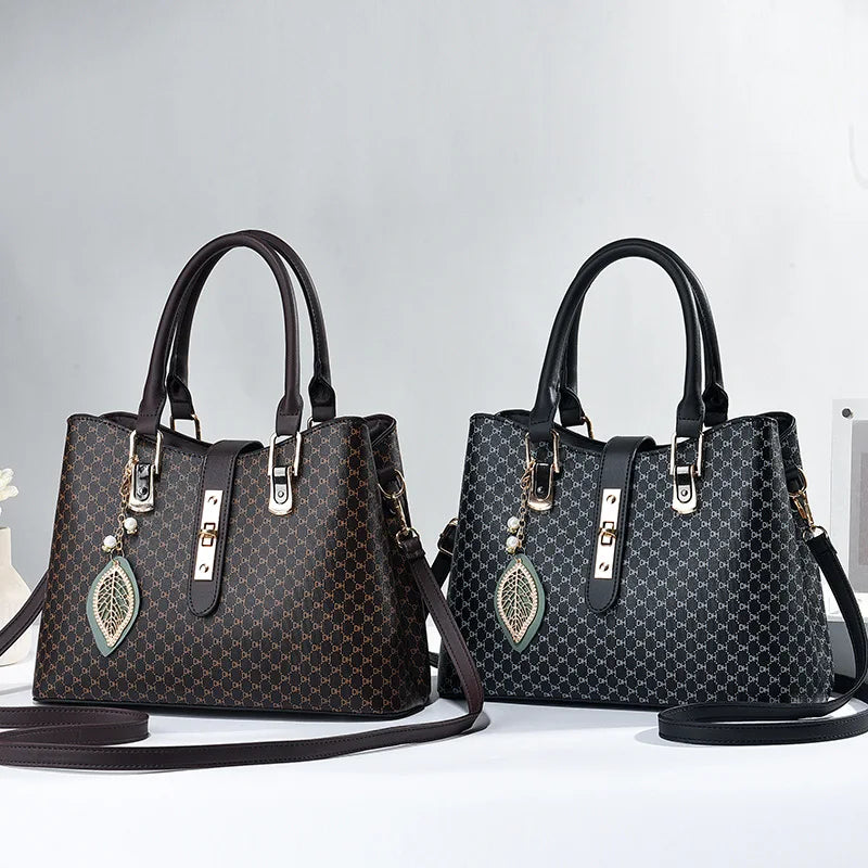 Luxury Brand Designer Women's Handbag | Fashion New Shoulder Bag & Large Capacity High-Quality Crossbody Tote Bag Luxegan