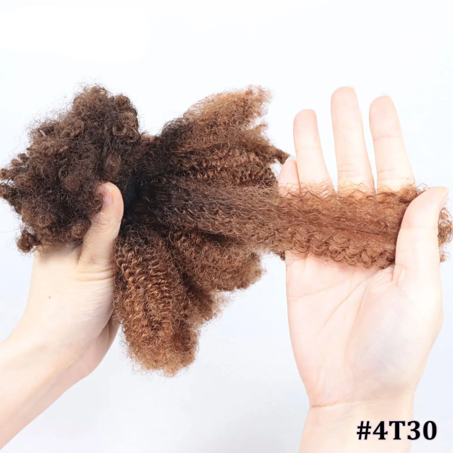50g Afro Kinky Curly Bulk Human Hair | Braiding & Crochet Hair Extensions Luxegan
