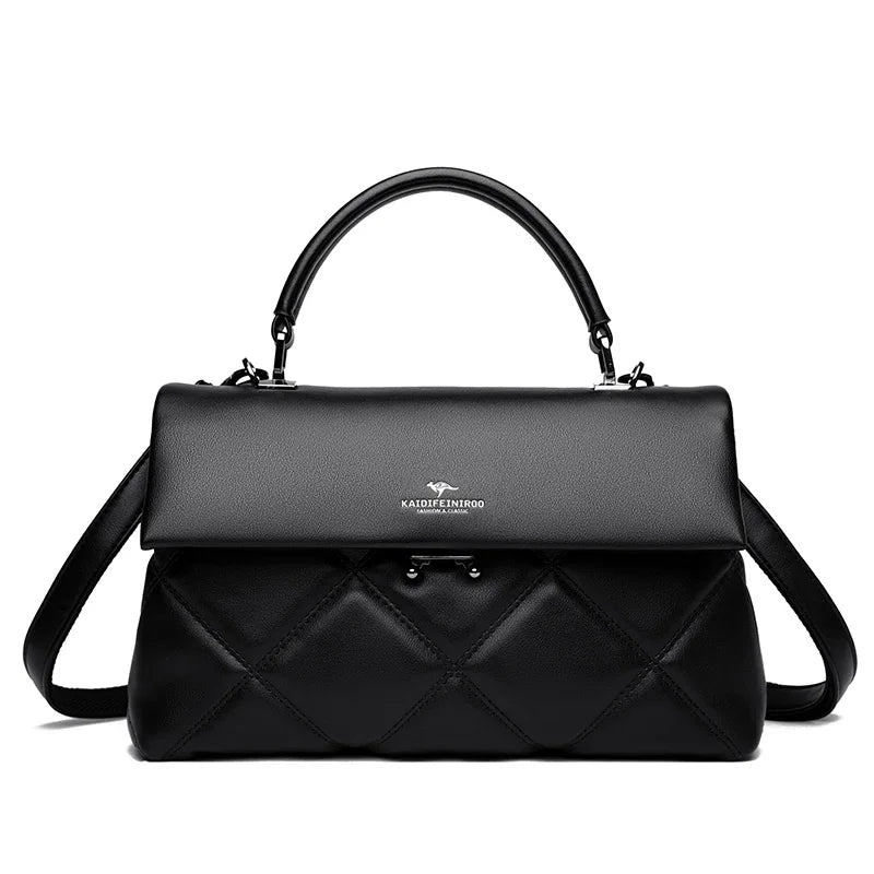 New Trend Korean Designer Luxury Handbag | Soft PU Leather Fashion Shoulder Bag & Versatile Crossbody