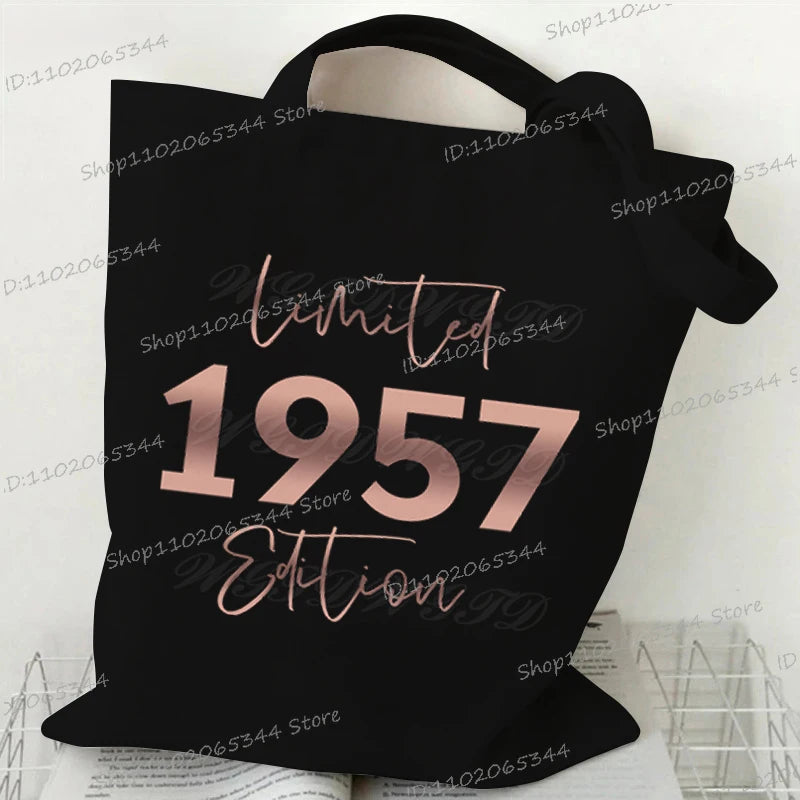 Vintage Edition Canvas Tote Bag (1954/1955 Edition) Luxegan