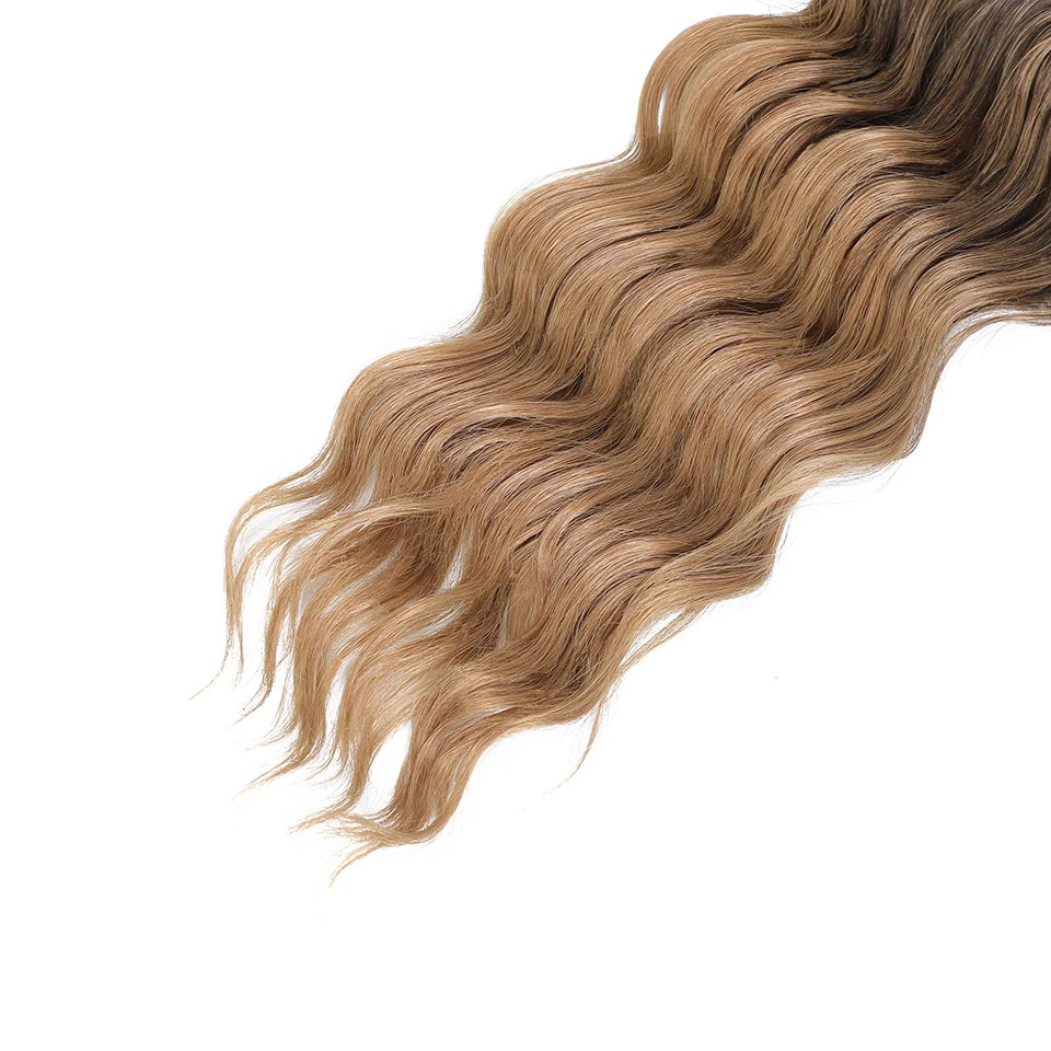 Anna Curls Loose Wave Synthetic Crochet Braiding Hair 24in | 50 Strands | 22 Colors - view 24