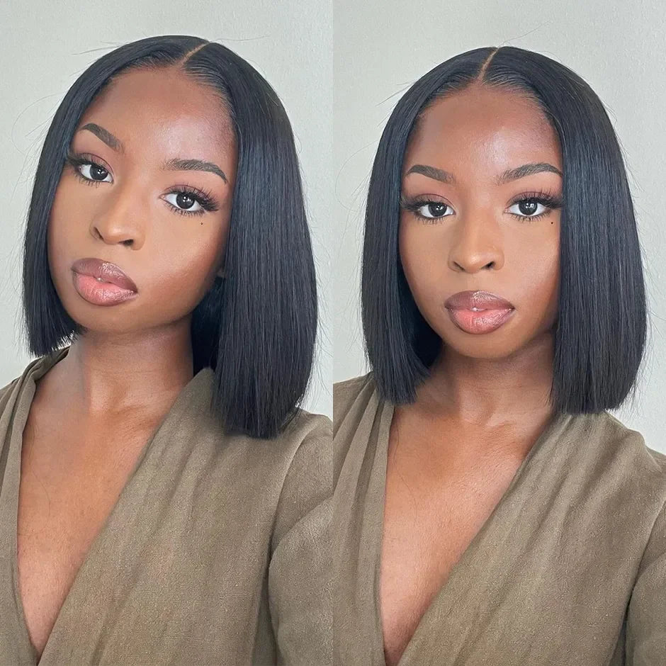 12A Peruvian Straight Bundles | 100% Raw Virgin Human Hair Extensions (Natural Black, 1/3/4 Pcs) Luxegan