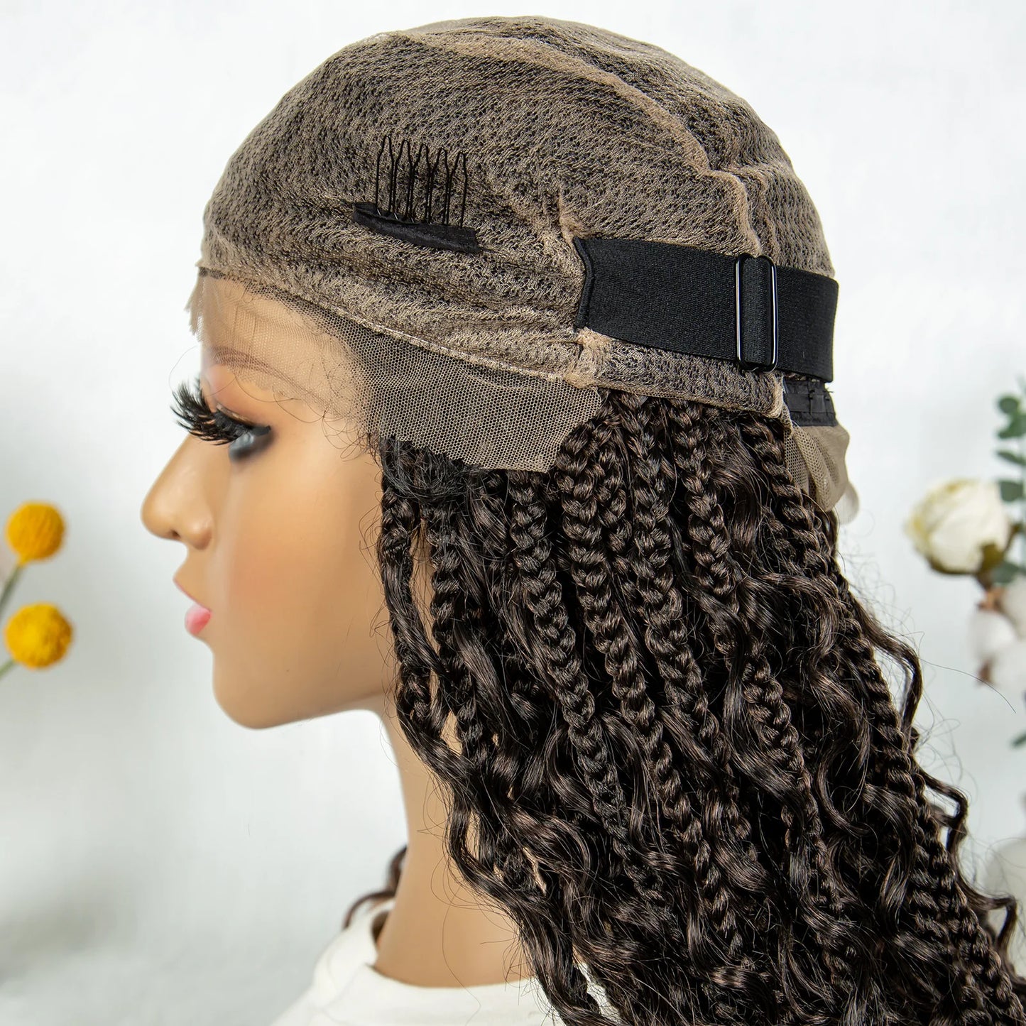  KIMA Box Twisted Dreadlocks Wig | Full Lace Front with Baby Hair Luxegan