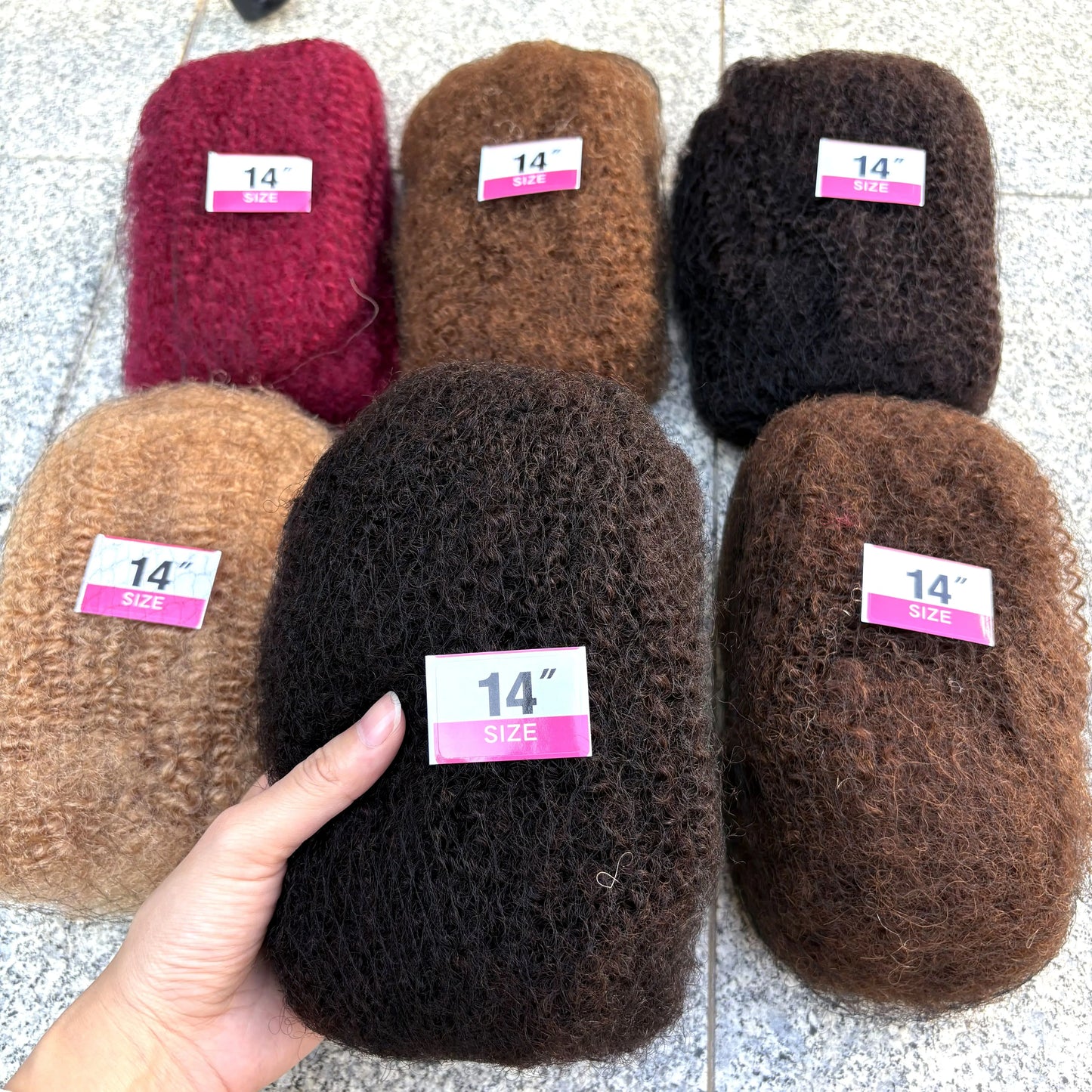 4C Afro Kinky Human Hair Bulk | Locs, Twists & Braids Extensions | 10-18in