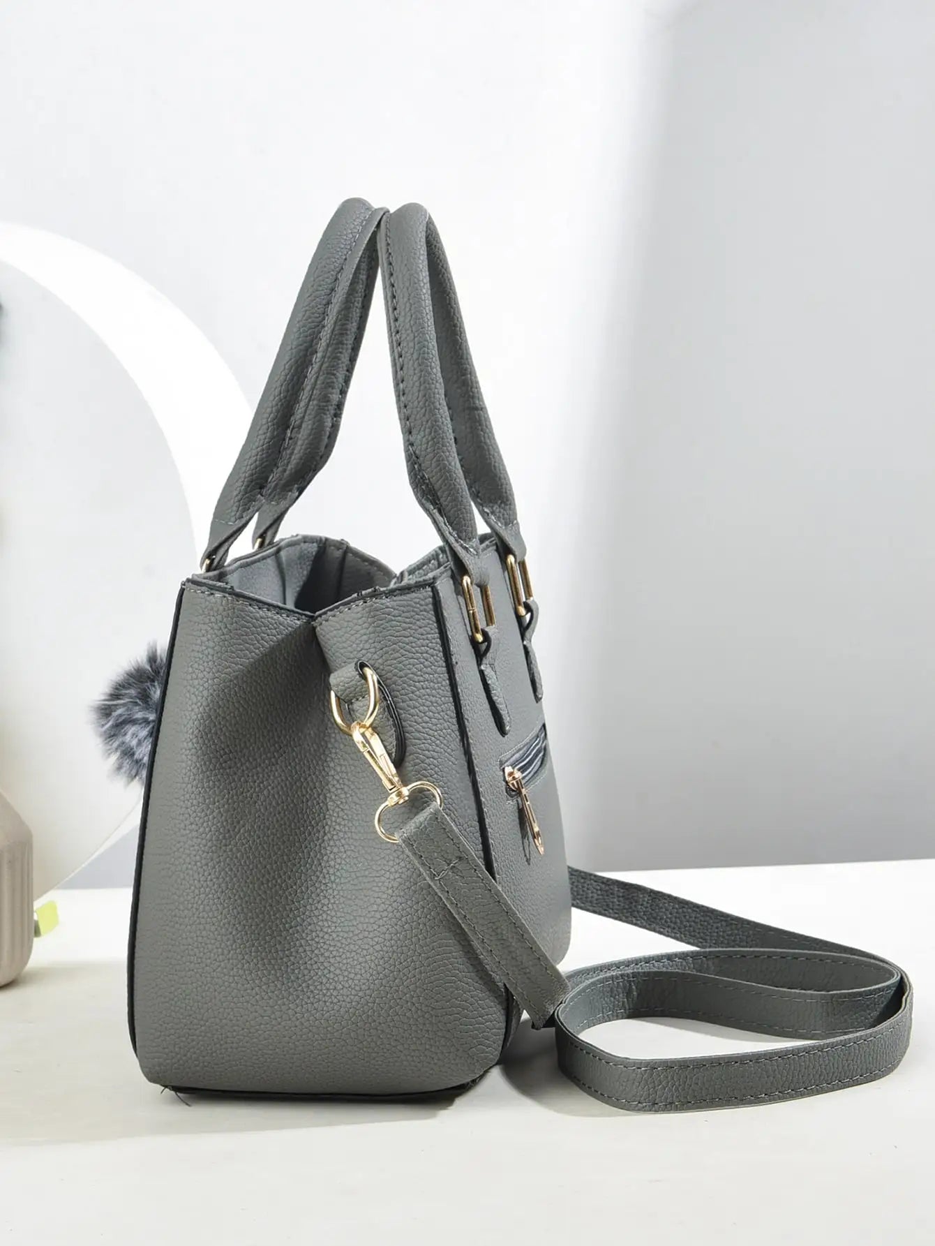 Fashionable Large Capacity Embroidered Crossbody Bag for Women | PU Leather Handbag for Daily Use & Business Luxegan