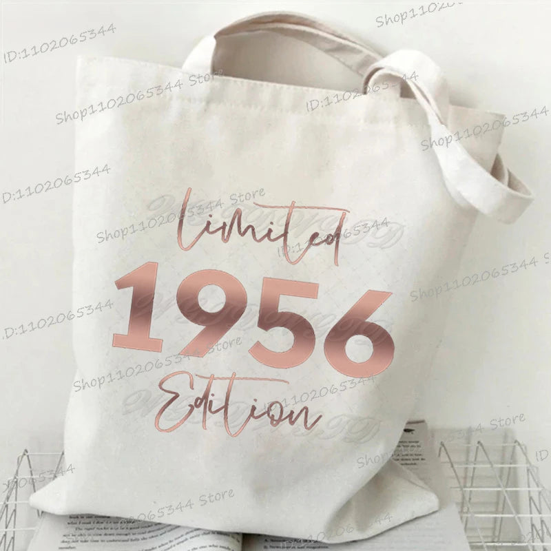 Vintage Edition Canvas Tote Bag (1954/1955 Edition) Luxegan
