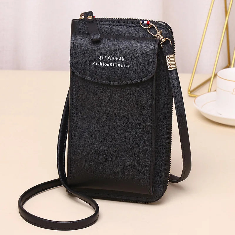 Fashion Women’s Mini PU Leather Handbag | Small Crossbody Shoulder Messenger Bag for Girls | Elegant Ladies' Phone Purse with Zipper & Flap | Versatile Daily Crossbody Bag Luxegan