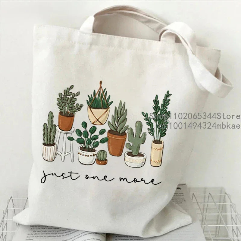 Vintage Radish Canvas Tote Bag | Women Gardening Lover Beach Shoulder Bag | Funny Phytology Travel Shopping Bags Plant Style Handbag Luxegan