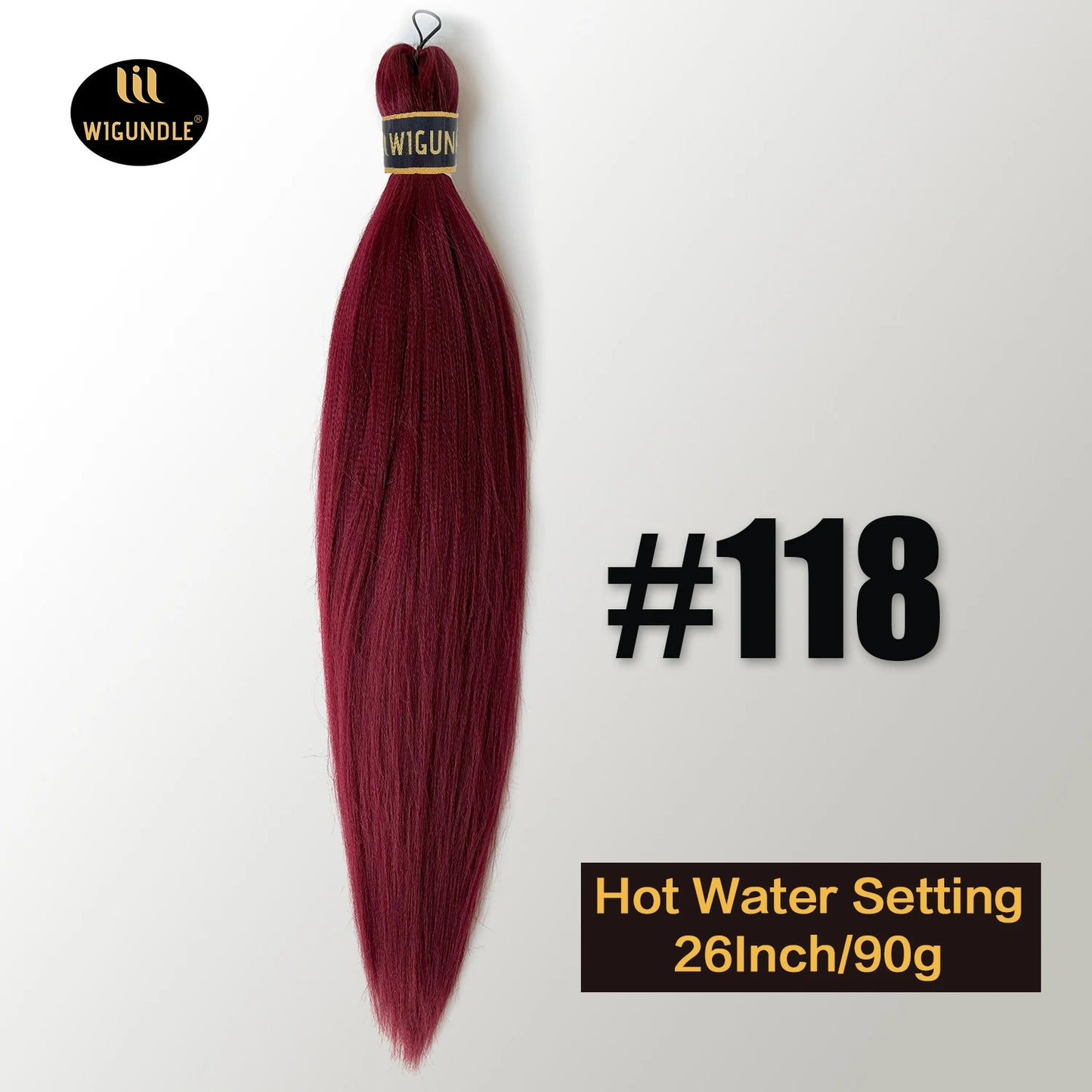Kanekalon Pre-Stretched Jumbo Braiding Hair 26in – Kinky Straight | 90g | 49 Colors | 1 & 4 Pcs - view 25