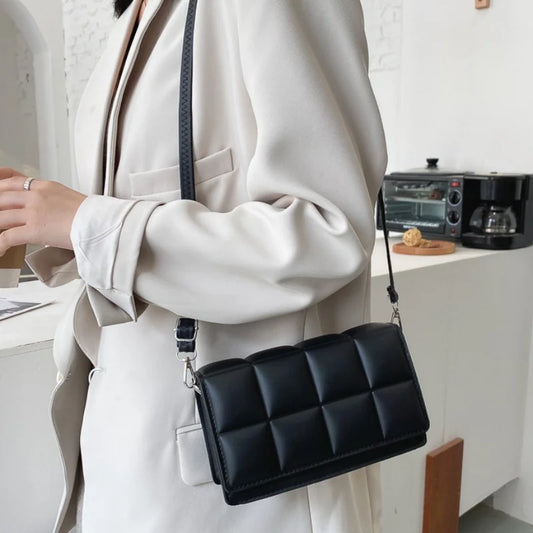 Fashion Large Capacity Designer PU Leather Shoulder Bag | Soft Female Crossbody Messenger & Top Handle Handbag Luxegan