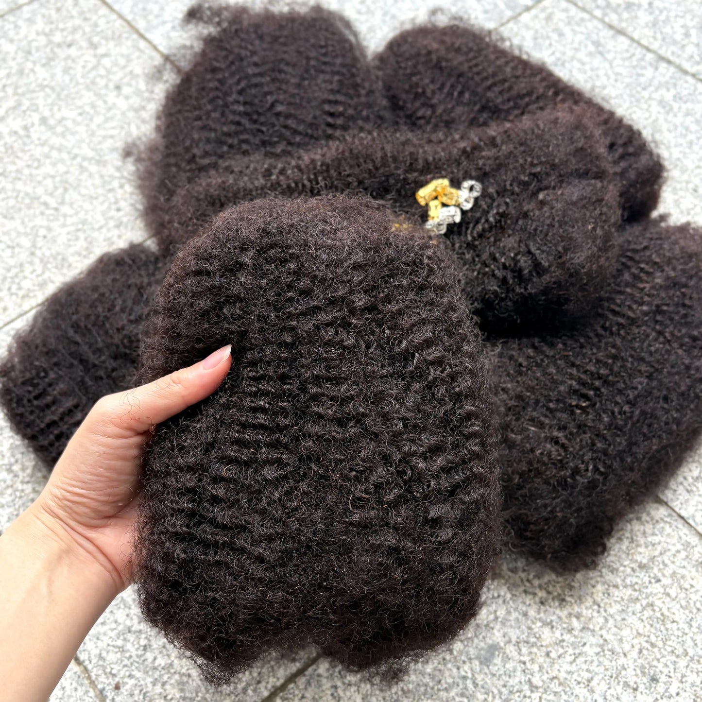 4C Afro Kinky Human Hair Bulk | Locs, Twists & Braids Extensions | 10-18in
