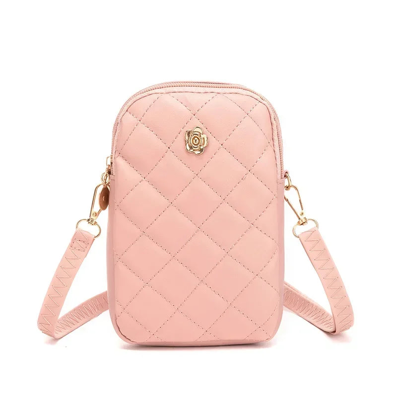 New PU Crossbody Bag | Simple Handbag, Mini Cell Phone Bag & Summer Small Square Bag Luxegan