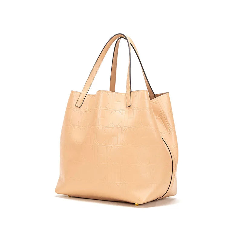 Elegant Classic Bucket Tote | Large Capacity Retro Shoulder Bag Luxegan