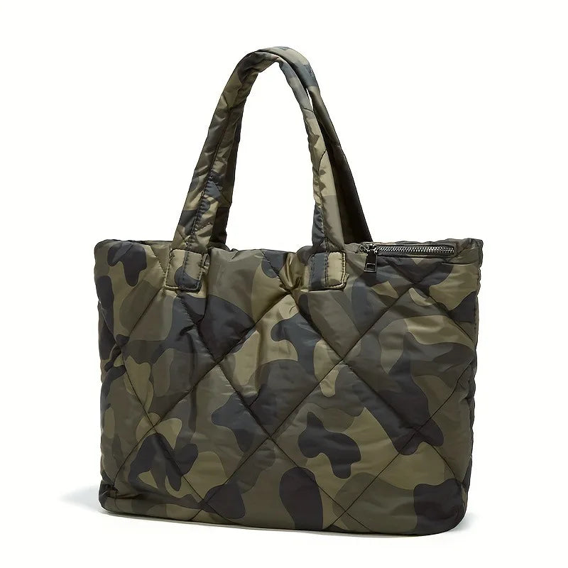 3PCS/Set Autumn/Winter Camouflage & Black Tote Bags | Large Capacity Oxford Unisex Single Shoulder Satchels Luxegan