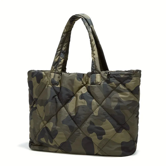 3PCS/Set Autumn/Winter Camouflage & Black Tote Bags | Large Capacity Oxford Unisex Single Shoulder Satchels Luxegan