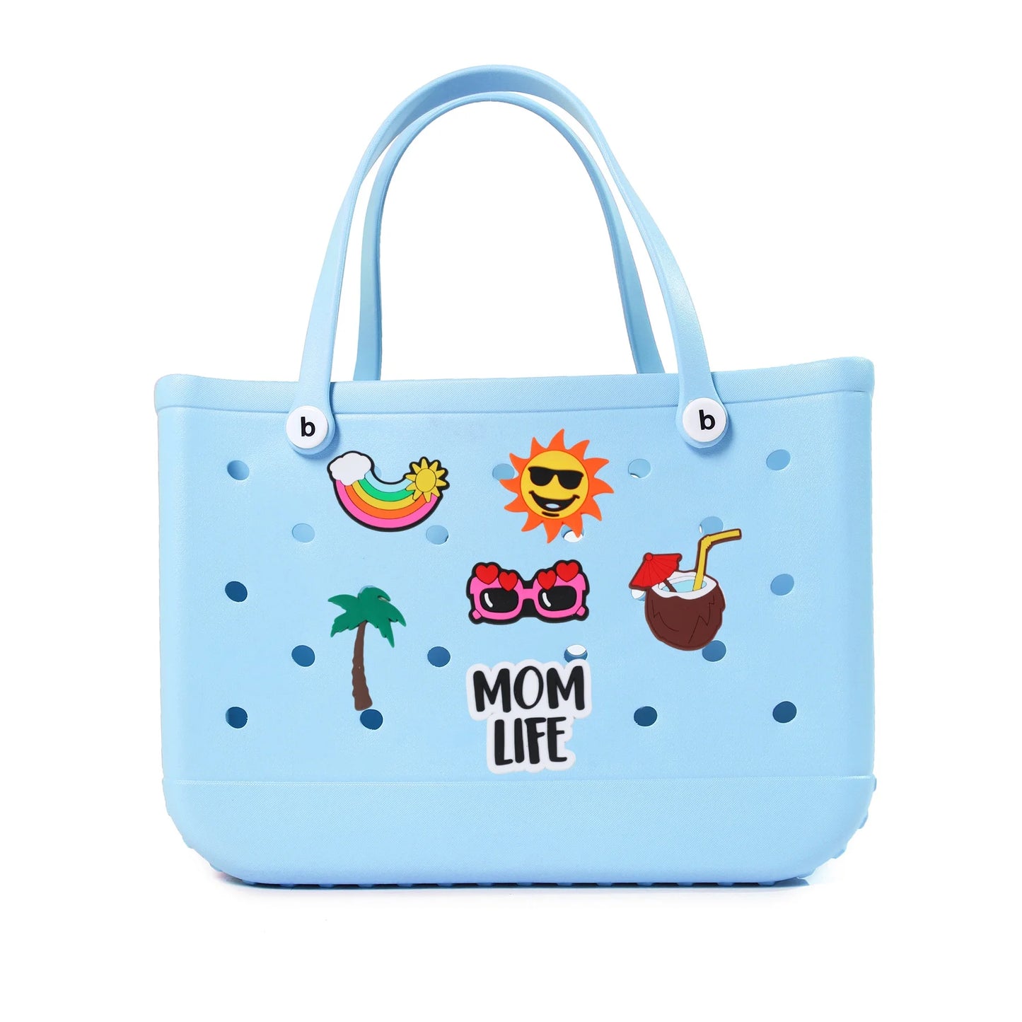 XL Waterproof TPU Beach & Travel Tote (Jelly Tote) Luxegan