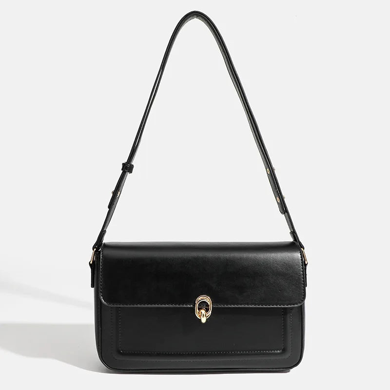 High-Texture Red Retro Bridal Wedding Bag | French Handbag & Commuter Underarm Bag Luxegan