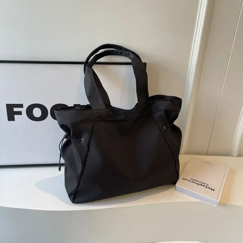 Large Capacity Casual Tote Bag | Simple Travel Handbag & Aesthetic Shoulder Bag Luxegan