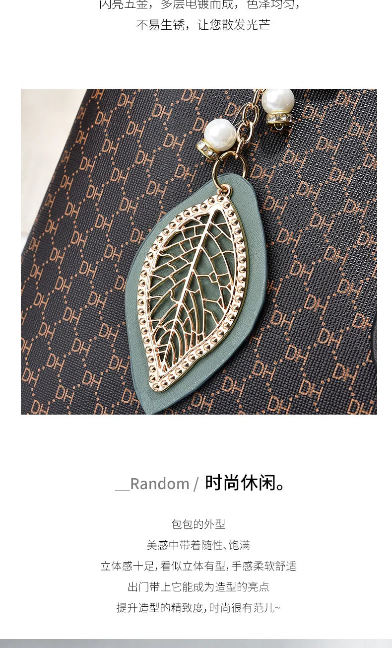 Luxury Brand Designer Women's Handbag | Fashion New Shoulder Bag & Large Capacity High-Quality Crossbody Tote Bag Luxegan
