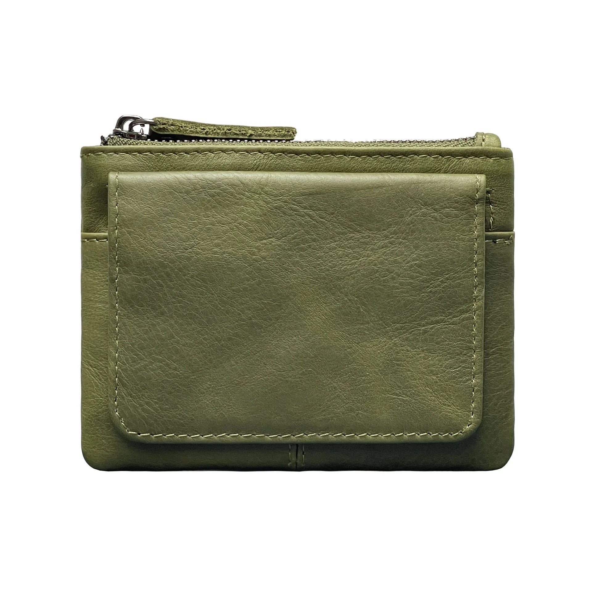 New Cow Leather Card Bag | Slim Credit Card Holder & Coin Purse Luxegan