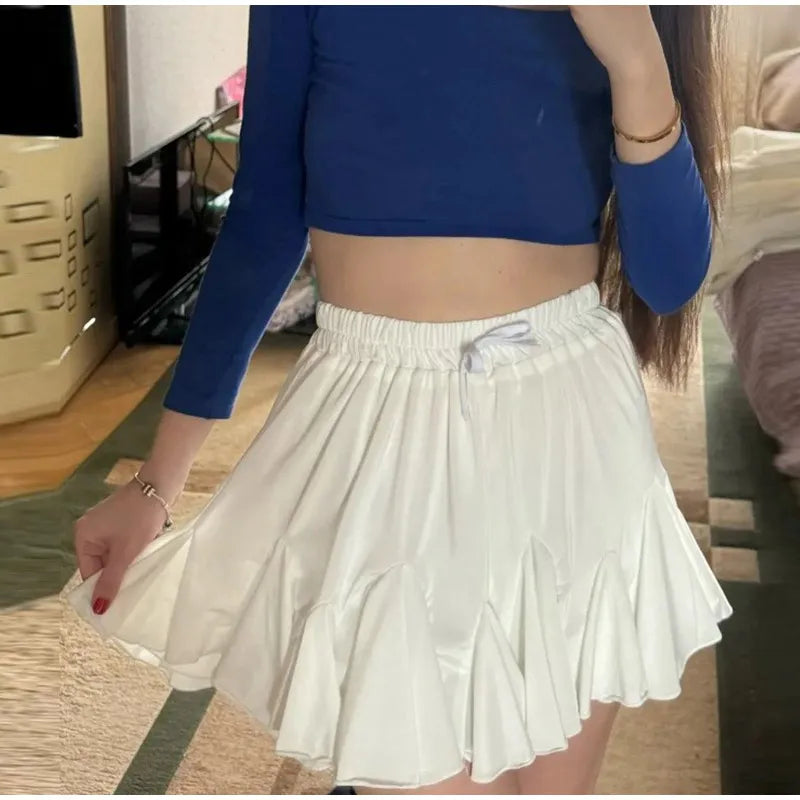 Solid V-Neck Short Sleeve Slim Fit Pleated Empire Waist Ankle-Length Dress – All Season Luxegan