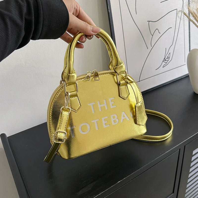 New Fashion Women's Shell Bag High Quality Versatile Crossbody Bag | Trend Brand Elegant Shoulder Bag Designer Luxury Handbag Luxegan