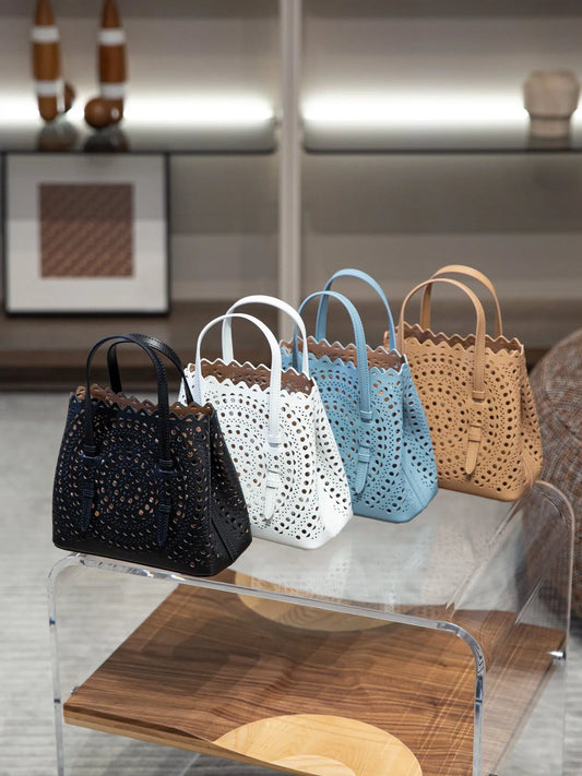 Brand Design Fashion Large Capacity Genuine Leather Bucket Bag | Luxury High Quality Cowhide Shoulder Handbags for Women Luxegan