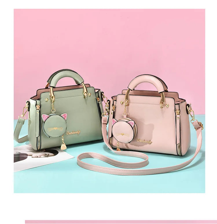 Summer New Women's Bag | Large Capacity Simple Shoulder Bag & New Handbag with Wallet (Crossbody Small Bag Bolso Mujer) Luxegan