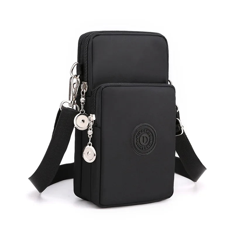 New Women's Mobile Phone Bag | Nylon Cell Phone Bag, Small Crossbody Bag & Travel Purse Luxegan