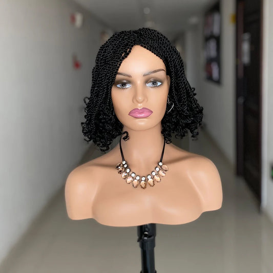 Kinky Twist Box Braided Crochet Wig | Coily | Heat Resistant