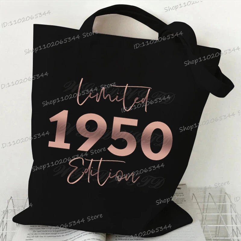 Vintage Edition Canvas Tote Bag (1954/1955 Edition) Luxegan